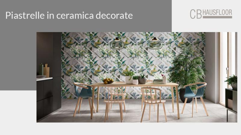 Parquet Brescia, Parquet Bergamo, Parquet Milano - Piastrelle ceramica decorate: come utilizzarle negli ambienti di casa